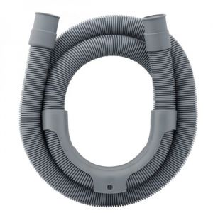 Linxor Tuyau de vidange dévacuation pour machine à laver 2 m - Gris