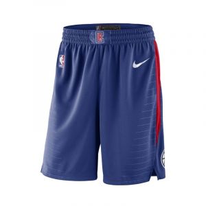 Image de Nike Short NBA LA Clippers Icon Edition Swingman Homme - Bleu - Taille S