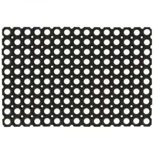 VidaXL Paillasson Rectangulaire 60x80 Cm Caoutchouc