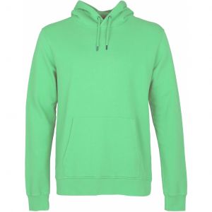 Sweatshirt &agrave; capuche Colorful Standard Classic Organic spring green