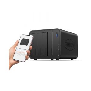 Terramaster F4-425 NAS 4 baies avec processeur Intel Quad-Core x86 2.5GbE Conçu pour le stockage et multimédia domestique