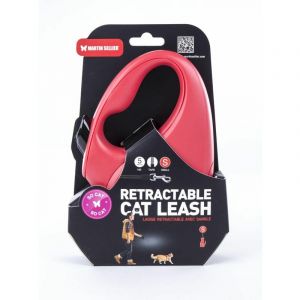 Martin Sellier Laisse rétractable So Cat - Sangle
