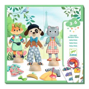 Collage Bonjour Paris Djeco