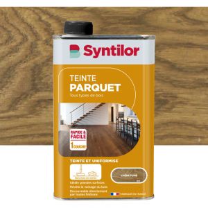 Syntilor Teinte Parquet 1L Chêne Fumé