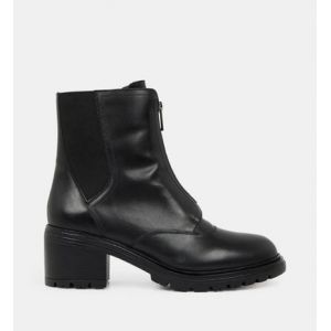 Geox Bottines Damiana chelsea zippée Noir - Couleur Noir - Taille 36