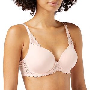Triumph Amourette Spotlight WHP X Soutien-Gorge Balconnet Ampliforme avec Armatures Femme - Beige,Noir - 100E