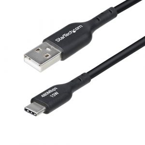 StarTech.com Câble USB-A vers USB-C 2.0 - 2 m - Noir