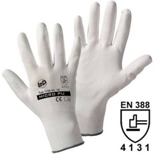 Leipold + Döhle Gants de protection 1150 Nylon avec revêtement PU EN 388 RISQUES MECANIQUES 4131 Taille 9 (L)
