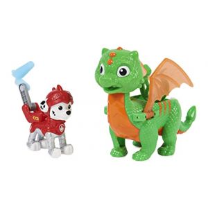 Pat' Patrouille, Rescue Knights Marshall und Dragon Jade Ensemble de Figurines, 6063593