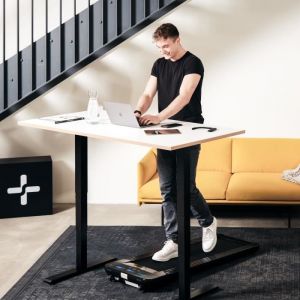 Image de SportPlus Tapis de marche compact pour la maison jusqu'à 6 km/h pour le bureau et le home office Walking-Pad