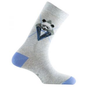 Achile Chaussettes Mi-chaussette jersey "Smart Panda" Coton peign&eacute;