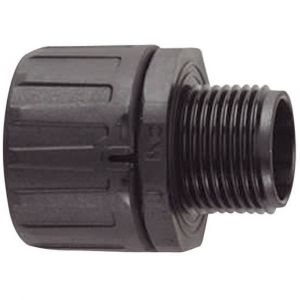 Hellermanntyton Raccord de gaine Ø intérieur: 28.10 mm HG34-S-PG29 166-21016 noir PG29 droit 1 pc(s)