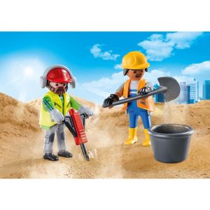 Image de Playmobil Duo ouvriers de chantier 70272