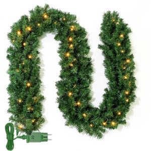 Nordlandia guirlande lumineuse - Minuterie - D&eacute;coration de No&euml;l - 270 cm - Guirlande de No&euml;l - D&eacute;coration de No&euml;l - 35 LED - Prise de courant