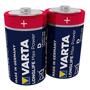 Image de Varta Piles Alcalines Max Tech D (LR20) Pack-2 - 4720