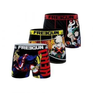 Freegun Lot De 3 Boxers Garçon My Hero Academia
