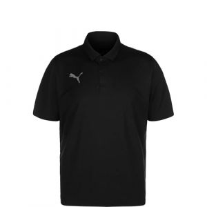 Puma Mixte enfant Teamliga Sideline Polo Jr Shirt Noir Blanc, 152 EU