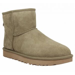UGG australia Bottes neige UGG UGG Classic Mini velours Femme Alp Beige - Taille 41