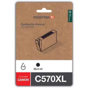 EssentielB Cartouche d'encre C570 XL NOIR