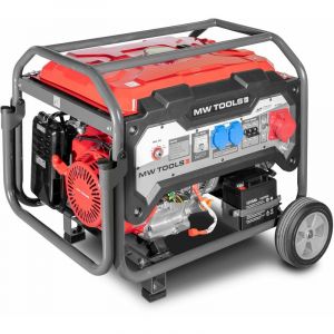 Mw-tools Groupe électrogène essence 3x400V 6,5kW - démarrage électrique BG65ED