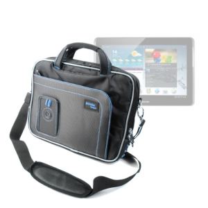 Image de Duragadget Sacoche housse de protection avec bandouli&egrave;re pour tablette Samsung Galaxy Note 10.1 (N8000, N8010, N8013) et Samsung ATIV Tab