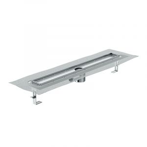 ACO Haustechnik ShowerDrain E+ Corps d'encastrement pour caniveau de douche, pour une installation à plat DN 40, 9010.77.11,