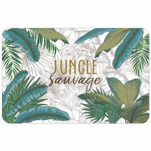 Image de DECORLINE CDaffaires set de table 28.5 x 44 cm polypropylene opaque jungle sauvage