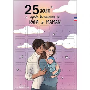 Calendrier Évènement - Calendrier naissance 25 premiers jours