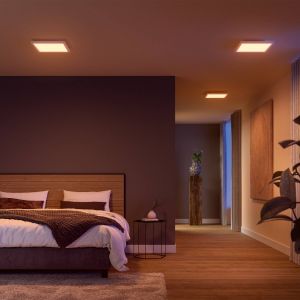 Panneau LED Philips Hue White & Color Ambiance Surimu, 30 x 30 cm