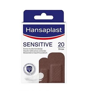 Hansaplast Sensitive Dunkel plaster 20 Stk