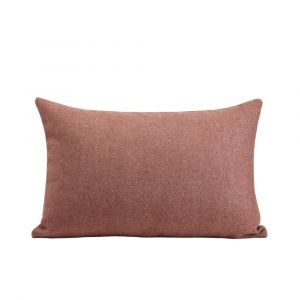 Housse de coussin 40x60 cm Chiné bois de rose