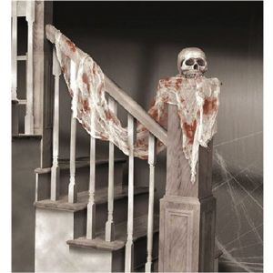 Ptit Clown Décoration Halloween avec tissu ensanglanté 60 x 450 cm (x1) REF/40007