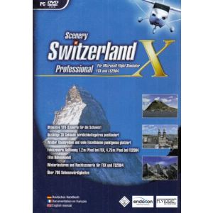 Scenery Switzerland Professional X - Add-on pour Flight Simulator X [PC]