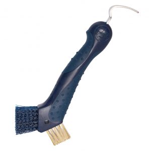 Cure-pied pour cheval avec brosse Imperial Riding Scraper