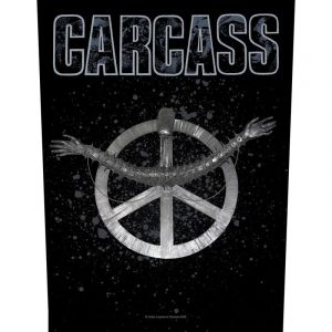 Carcass - Heartwork - Patch dorsal - noir - Onesize - 97 % coton, 3 % polyester