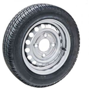 Imline - Roue remorque bagag&egrave;re sap 165/80R13 83N tl 4 trous 85x130 D=+20 (jusqu'&agrave; 140 km/h)