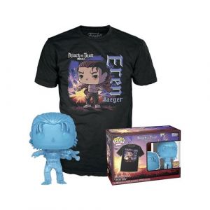 Funko L'Attaque Des Titans - Eren Jaeger - Pop! & T-Shirt Pop! n°1321 - p! - op Europe