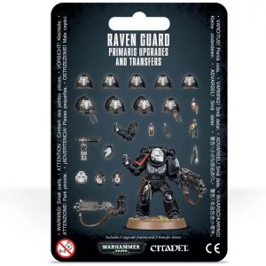 Games Workshop Figurine de 44 pièces Warhammer 40k - Raven Guard Primaris Upgrades & Transfers