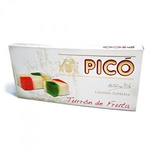 pico Technology Turron de Fruta, Nougat mou aux Fruits - Qualité Supérieure - 200gr