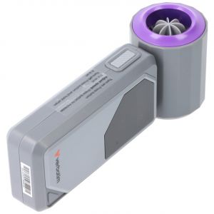 Verbatim Ventilateur portable Cool'n'Go AirJet gris, violet, se recharge avec le câble USB-A vers USB-C