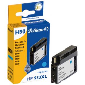 Pelikan 4109910 - Cartouche d'encre cyan compatible HP 933XL