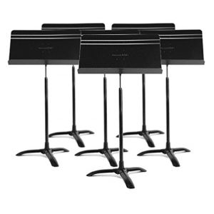 Manhasset TMH 4806 Symphony Stand pupitre noir (lot de 6)