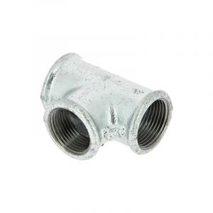 Virfollet TÉ FONTE MALLÉABLE 130 GALVANISÉE 26X34 RÉF. 13025005