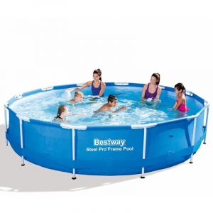 Image de Bestway Piscine ronde Steel Pro 366 x 76 cm Cadre en acier 56706