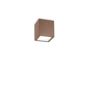 Ideal lux Plafonnier Ext&eacute;rieur Marron TECHO Cafe 1x20W H9,5