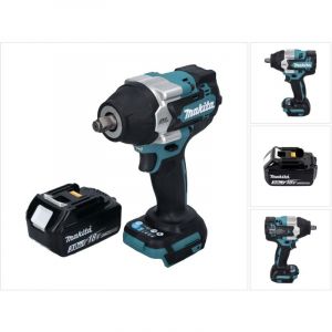 Makita DTW 700 F1 18 V Visseuse à chocs sans fil 700 Nm 1/2" XPT brushless + 1x Batterie 3,0 Ah - sans chargeur