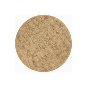 Image de Décoweb Tapis rond en jute et coton - Lounge - Naturel - Ø 150 cm