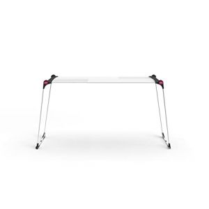 GIMI Dinamik 20 Plus Séchoir à Linge Extensible en Acier, Blanc, 19 mètres d'étendage