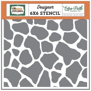 Image de Pochoir Giraffe Spots