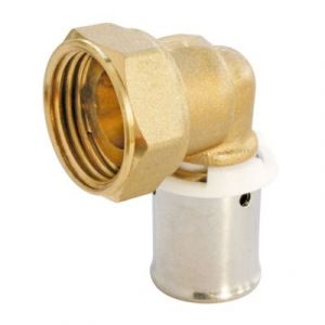 Coudes à sertir per écrous tournants 1 pièce(s) coude à sertir écrou tournant per 16 - f15x21 - ayor